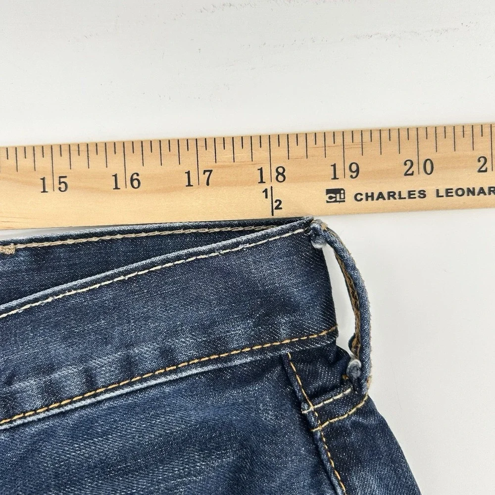 Levis 559 Jeans Mens 38x34 Blue Relaxed Straight Dark Wash Denim Workwear Casual